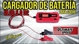 Cargador De Bateria Para Coche Moto Ultimate Speed ULGD 50 D2 [upl. by Mosira]