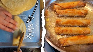 Roll the perfect taquitos without toothpicks  Easy flautas [upl. by Immij]