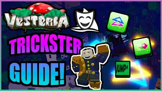 Vesteria  Trickster Guide StatSkills Equipment Tips and Tricks [upl. by Olympe]