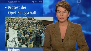 Tagesschau vor 20 Jahren 15102024  Susanne Daubner [upl. by Geraldine616]