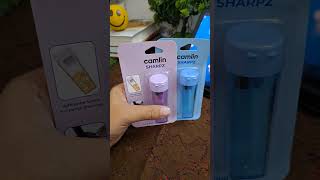 Camlin sharpz sharpner 🔥 🔥  camlin shorts penvideo unboxing stationery [upl. by Yeniffit]