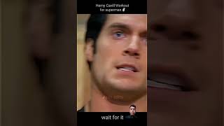 Henry Cavill workout for superman superman justiceleague marvel henrycavill [upl. by Nalyak]