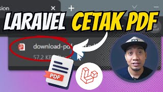 CARA MEMBUAT PDF DI LARAVEL [upl. by Renwick955]