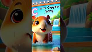 🌊C is for Capybara Song  Fun Alphabet Learning for Kids  Learning with Melody 🎵 eslsongs abcsong [upl. by Nylevol]