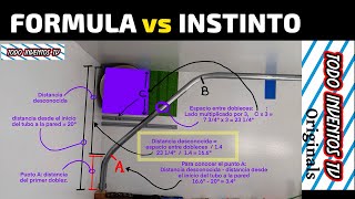 FORMULA vs INSTINTO Como doblar un 90° compuesto  Curso táctico de tubería eléctrica 9 [upl. by Nylac]