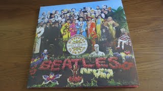 Unboxing SGT PEPPERS LONELY HEARTS CLUB BAND 50th Anniversary Vinyl 2LP THE BEATLES [upl. by Yecies692]