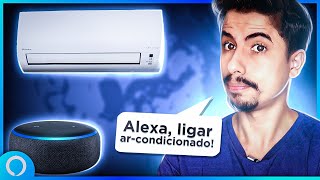 Como CONTROLAR QUALQUER AR CONDICIONADO PELO CELULAR ou COMANDO DE VOZ com a ALEXA [upl. by Alocin]