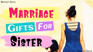 Marriage Gift ideas for sister Birthday Gift ideas for sister Gift ideas for sister Budget Gifts [upl. by Norris]