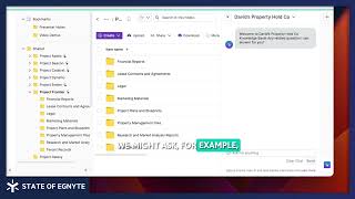 Using Egnyte’s AI Knowledge Base for Property Management Insights [upl. by Anaidni]