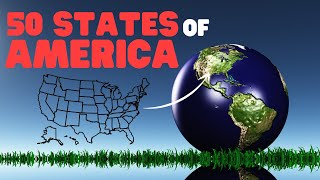 50 States of America  A history of the 50 US States [upl. by Magan432]