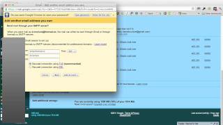 How to Send amp Receive Third Party Emails through GMail [upl. by Ardehs470]