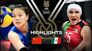 🇨🇳 CHN vs 🇲🇽 MEX  Highlights  Womens OQT 2023 [upl. by Rodmann]