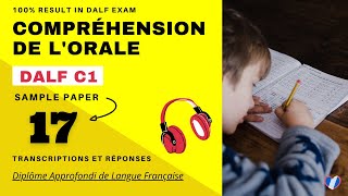 DALF C1  Compréhension de lorale No17  DALF C1 Listening Practice Test Online  French N You [upl. by Werna]