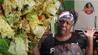 Mommas homemade stir fry savoy cabbage  Quick amp easy recipe [upl. by Ellenaj]