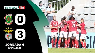 Resumo P Ferreira 03 Benfica B  Liga Portugal Meu Super  sport tv [upl. by Bracci674]