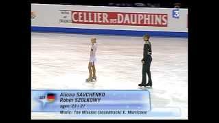 Aliona SAVCHENKO amp Robin SZOLKOWY Germany LS Skate 2007  GOLD [upl. by Enixam]