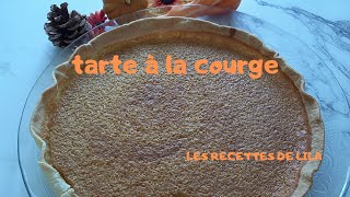 RECETTE DE TARTE A LA CITROUILLE recette facile [upl. by Adriena58]