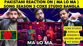 Ma Lo Ma  Coke Studio Bangla  Pritom Hasan X Sagor Dewan X Arif Dewan X Aly Hasan  Pak Reaction [upl. by Nylkaj571]