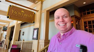 Yachtsman Steakhouse Top Dining Experience at Disney Resort [upl. by Lepley]