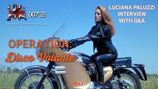 OPERATION  Disco Volante  EXCLUSIVE Interview with Thunderball star Luciana Paluzzi [upl. by Elleniad]