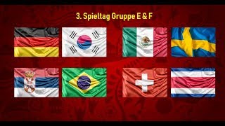 WM Tipps zu Deutschland  Südkorea Brasilien  Serbien Schweiz  Costa Rica und Mexiko  Schweden [upl. by Refynnej]