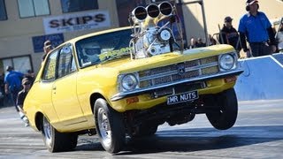 Pro Street Blown drag racing  APSA Sydney [upl. by Ahsat205]