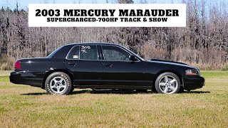 2003 MERCURY MARAUDER SUPERCHARGED 700 HORSEPOWER SHOW AND DRAG STRIP WINNER [upl. by Alehc]