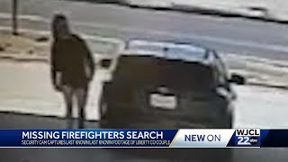 New security camera footage shows missing Georgia firefighters in South Carolina [upl. by Flossi]