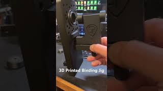 3D printed binding jig test print Got some more tweaking to do luthier luthierlife bambulab [upl. by Castillo]