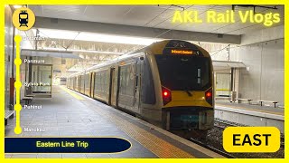 Auckland Rail Vlog 3 Eastern Line Trip [upl. by Sirahc]