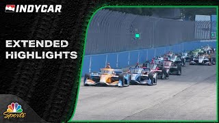 IndyCar Series EXTENDED HIGHLIGHTS HyVee Milwaukee Mile 250 Race 2  9124  Motorsports on NBC [upl. by Marutani]