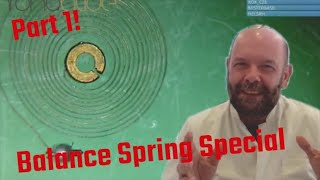 How to repair a Balancespring  hairspring Part 1of3 [upl. by Meras2]