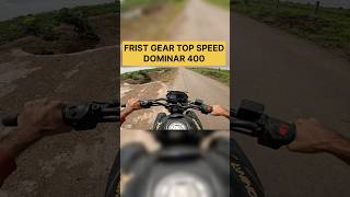 dominar 400 top speed 1st gear trending shortsfeed sorts dominar400 [upl. by Mazur]