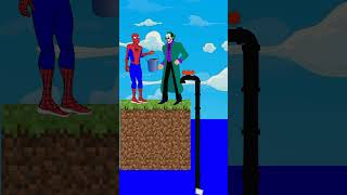 Help SpiderMan take revenge on the greedy Jokerspiderman JOKER hulk superheroes [upl. by Refennej768]