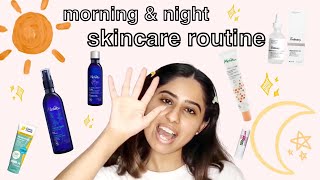 Morning☀️ amp Night🌙 skincare routine [upl. by Naashar]