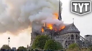 Notre Dame Cathedral Tragically Burns [upl. by Reinke]