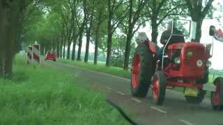 Oude trekkers oldtimer tractor toertocht OPA pauze harmelen hemelvaart 29mei2014 Deel 3 [upl. by Fianna]