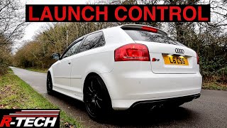 STAGE 2 RTECH AUDI S3 8P LAUNCH CONTROL 060 DRAGGY [upl. by Akerdal]