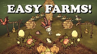 BEST EARLY GAME FARMS IN quotDONT STARVE TOGETHERquot [upl. by Ahsonek815]