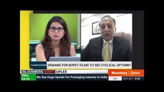 20 May 2019 Rajesh Bhatia Global CFO Uflex interaction with BloombergQuint [upl. by Langelo532]