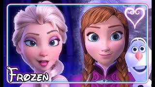 Kingdom Hearts 3 All Cutscenes  Frozen  Arendelle Kingdom [upl. by Ecyned]