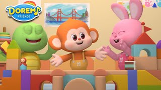 Friends Song│I Like Playing with My Friend│Doremi Friends  Nursery Rhymes amp Kids Songs [upl. by Yrrab854]