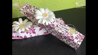 Tutorial Amicelli Verpackung mit Produkten von Stampin Up [upl. by Jessalin]