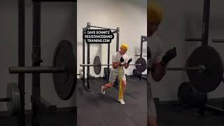 Zercher BandBarbell Reverse Lunges [upl. by Einimod]