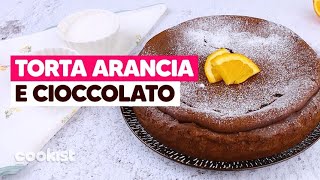 Torta cremosa arancia e cioccolato leggera e invitante da fare in pochi passi [upl. by Aryl]