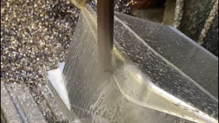 Machining D2 form block [upl. by Vivl]