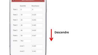 Tutoriel application quotSpectrophotométriequot [upl. by Arie683]