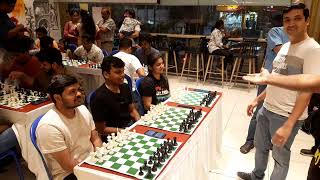 Chess Simul at Merwans  Kshitish  Bangalore Chess Club [upl. by Tegirb27]