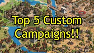 Top 5 Custom Campaigns in AoE2 DE 1000th video special [upl. by Fonzie]