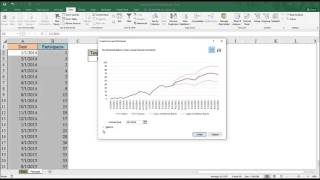 FORECASTETS Function Exponential Triple Smoothing in Excel [upl. by Rasure]